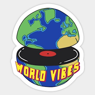 World Vibes Sticker